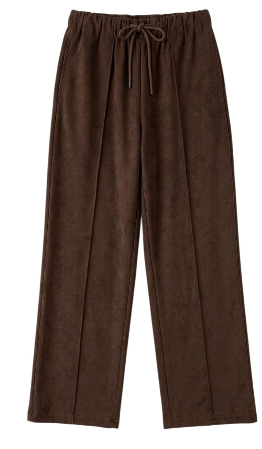 PANTALON GIULIA - EFFET SUEDINE